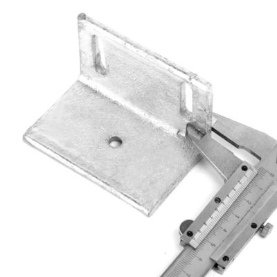 Harga yang bagus Custom Curtain Wall Angin Beban Anchor Corner Code Anchor Bahan Bangunan on line
