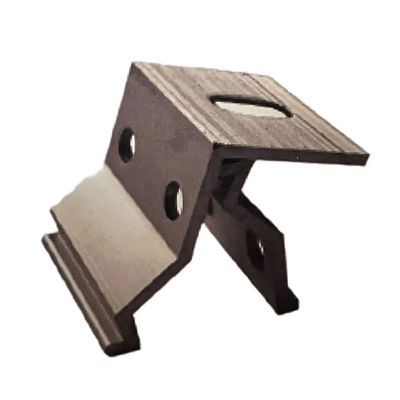 Harga yang bagus Beban Salju 1,5KN/M2 Clamp Ujung Solar Aluminium Alloy Pv Module Clamps on line