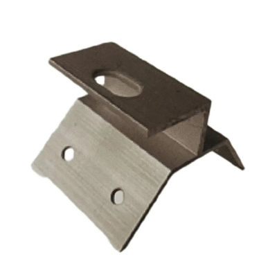 Harga yang bagus Aluminium Alloy Solar Panel Clamp 60m/S Load Angin Clamp Pemasangan Panel Surya on line