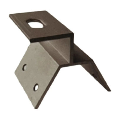 Harga yang bagus Anodized End Clamp Solar Panel 1.5KN/M2 Metal Roof Solar Clamps on line