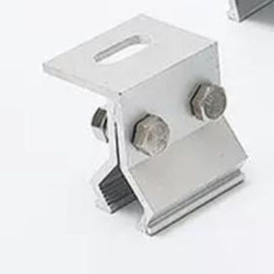 Harga yang bagus Aluminium Mid Clamp End Clamp Weatherproof Solar Mounting Clamps on line