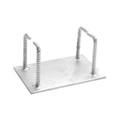 Harga yang bagus Solar Fixing Silver Embedded Plates Untuk Beton Embedded Plate on line
