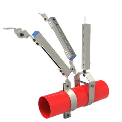 Harga yang bagus Bolted Seismic Hangers Untuk Pipe Seismic Bracket Corrosion Resistance on line